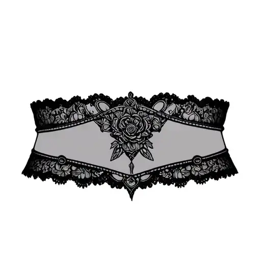Coverup Garter Belt