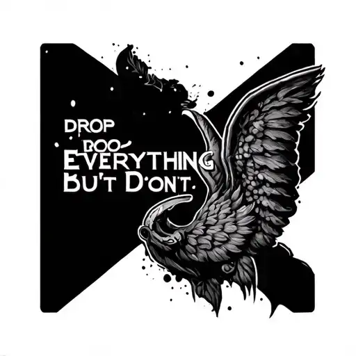 Drop Everything But Dont
