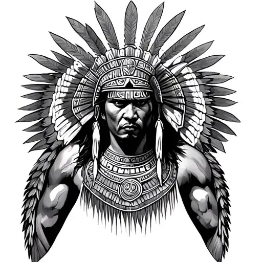 Guerrero Aztec Warrior