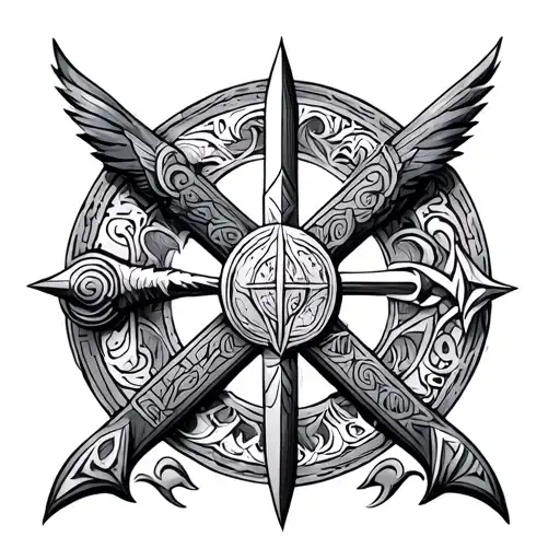 Coverup Norse Mythology Symbols