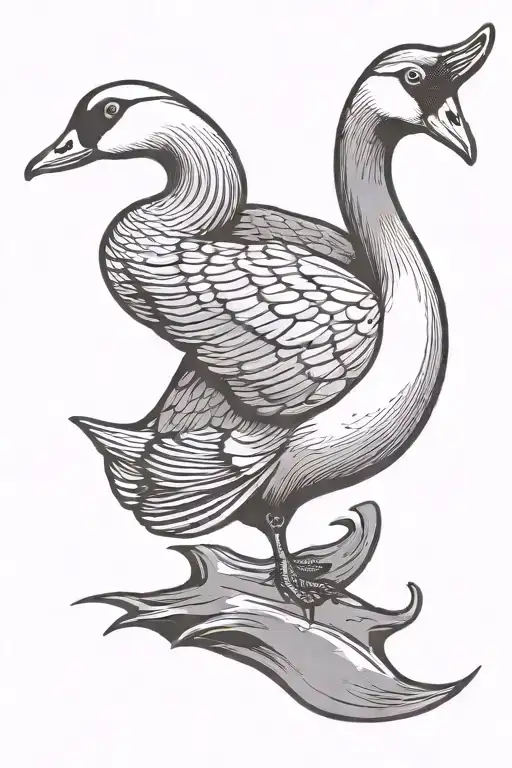 Old School Goose