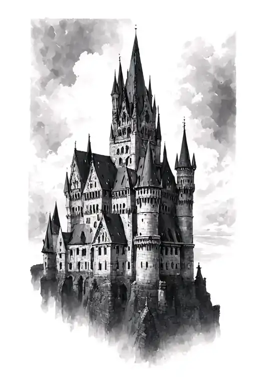 Gothic Castle Anor Londo