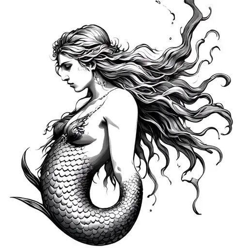 Poseidon Mermaid