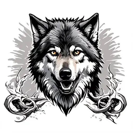 Wolves Driving Him