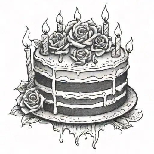 Cake With Candles 357