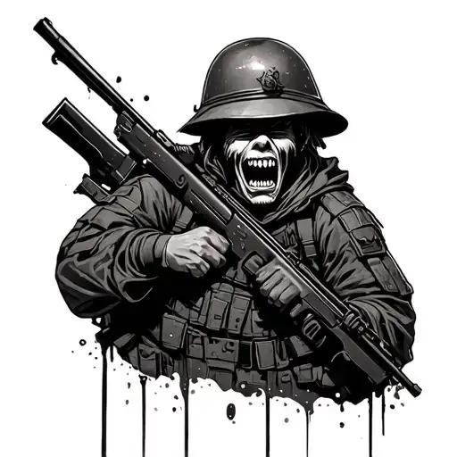 Soldier In Despair