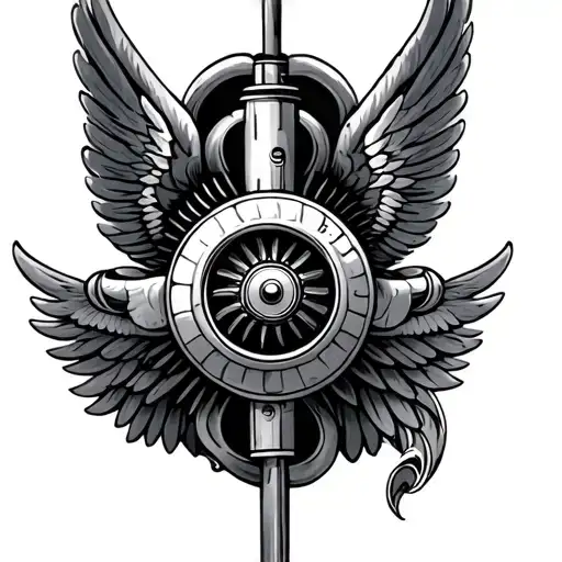 Alas Boing Turbine With Wings
