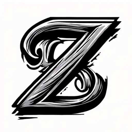 Letter Z That Looks Like Letter K Name Letter
