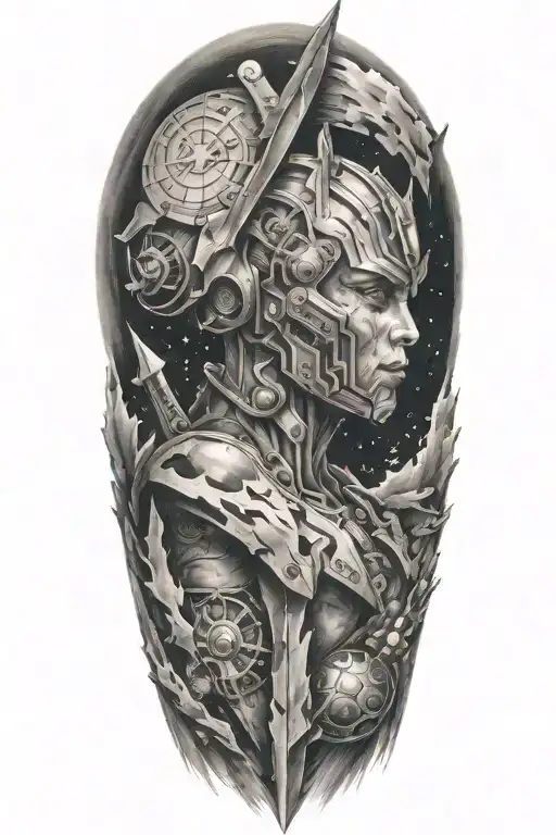 Galexy Themed Sleeve