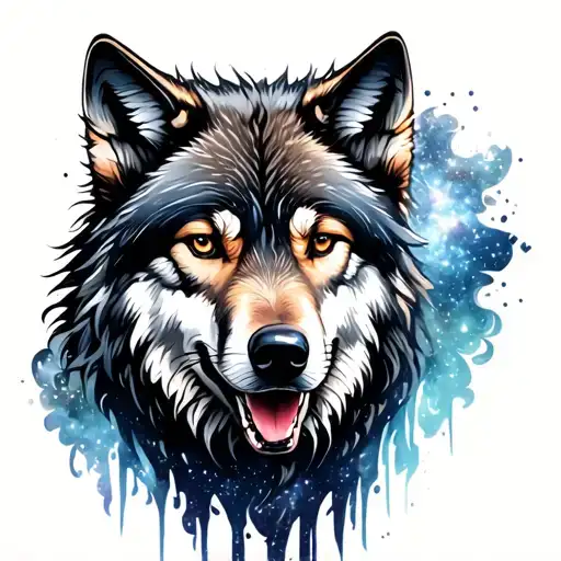 Wolves And Galaxy