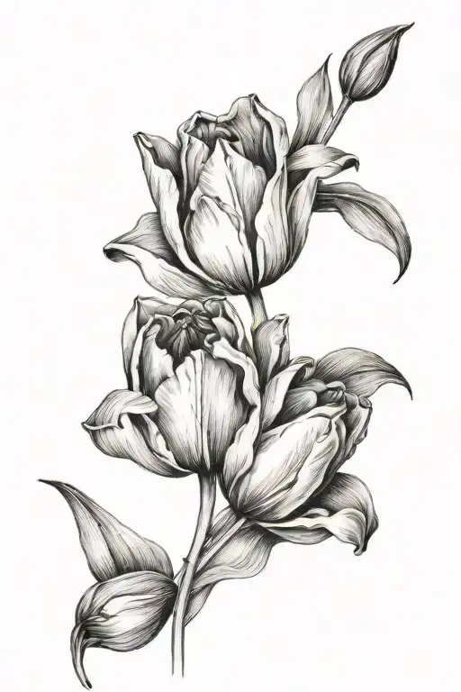 Delicate Tulips
