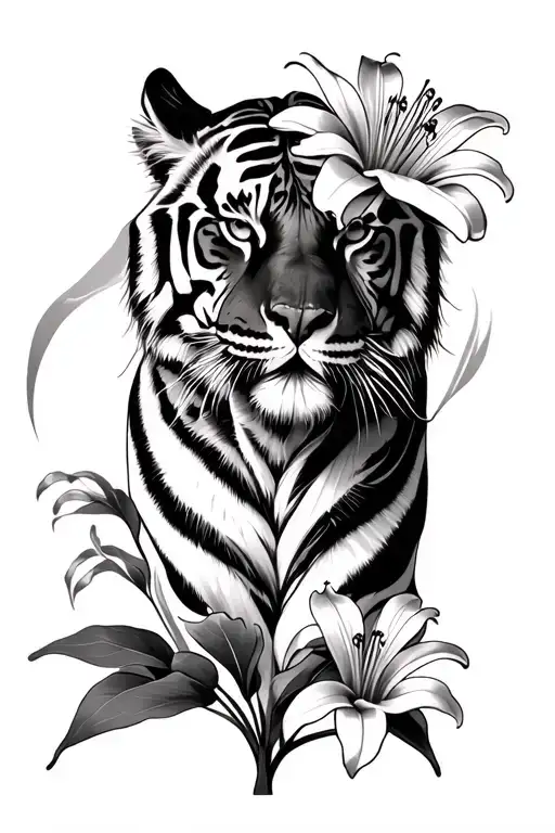 Give Your Heart But Keep Your Head With Tiger Lilly Flower