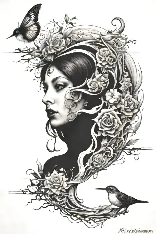 Surrealism Tattoo Cool Unique