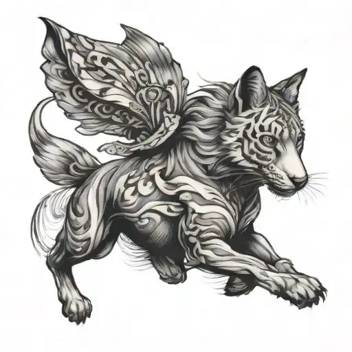Animales Running Away