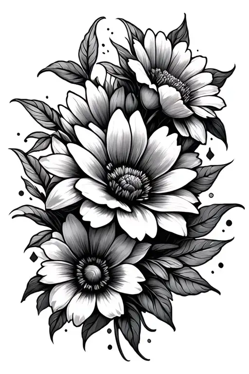 Flowers Intertwined Represent Healing Serenity Prayer