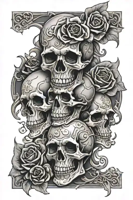 Family Of Skulls