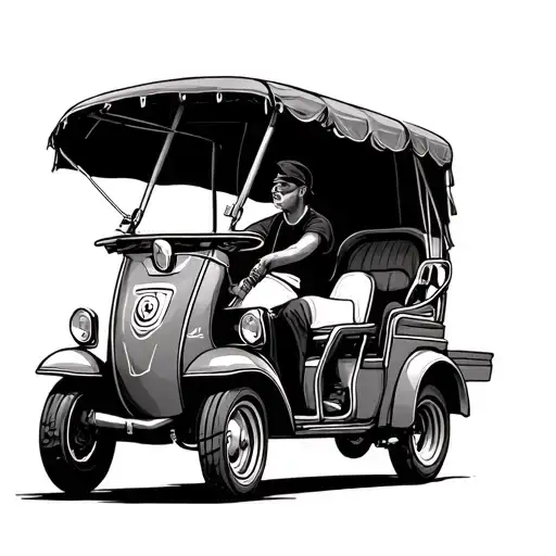 Tuk Tuk Driving
