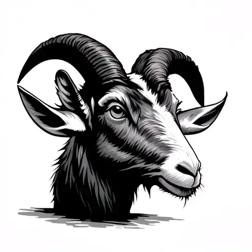 Cute Rock Goat
