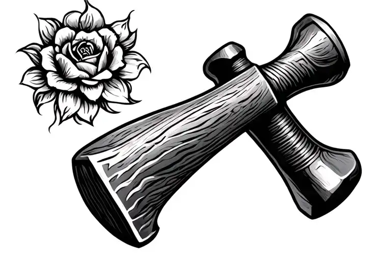 Hammer Head Tattoo Design