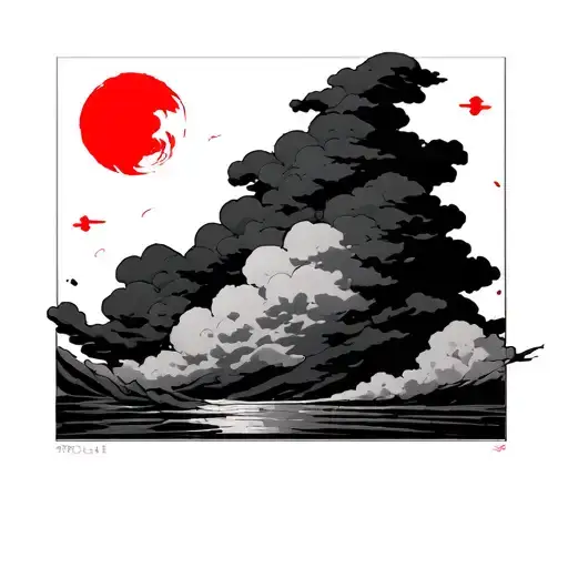 Red Akatsuki Cloud