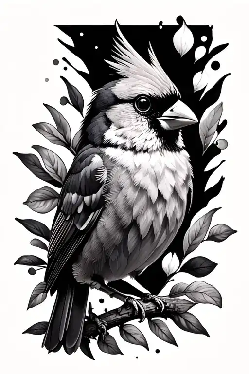 Cardinal With Semi Colon