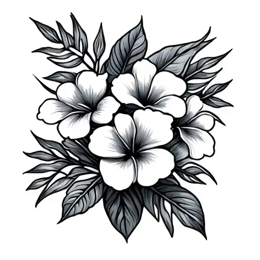 Hawaiian Flower Bouquet