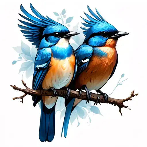 3 Bluebirds