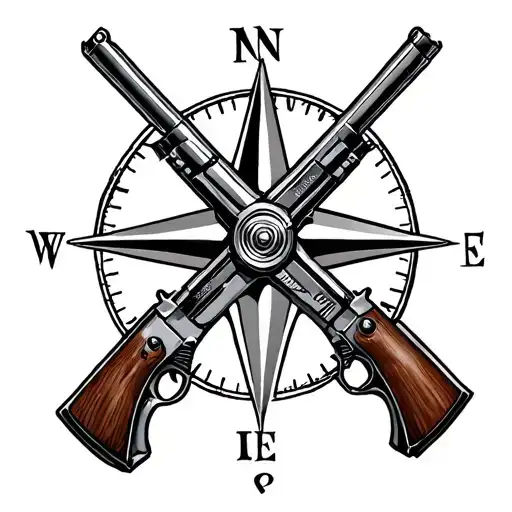 Compass Rose Guns