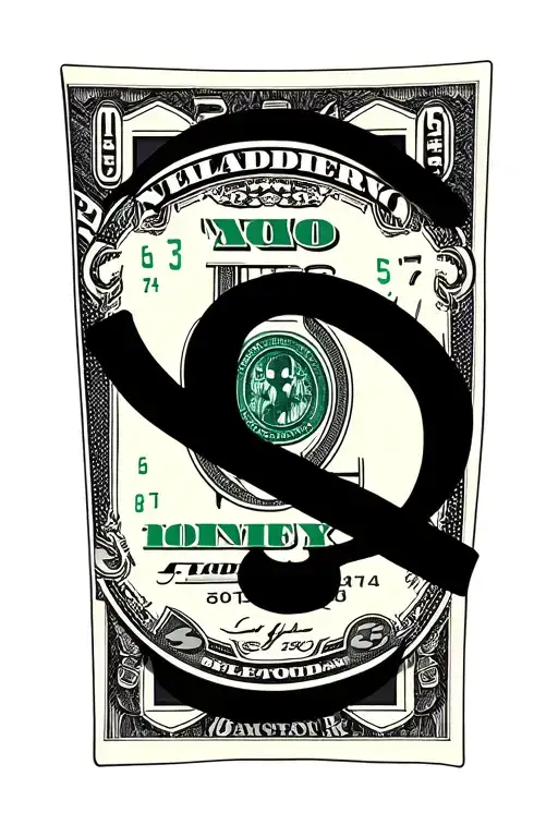 Q Money Dollar Bills