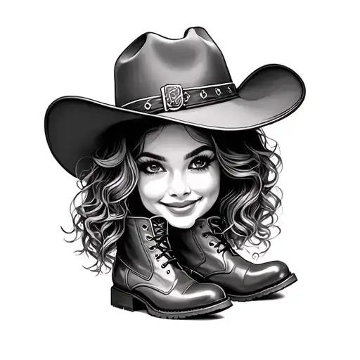 Dance Little Jean Cowboy Hat Cowboy Boots Mom