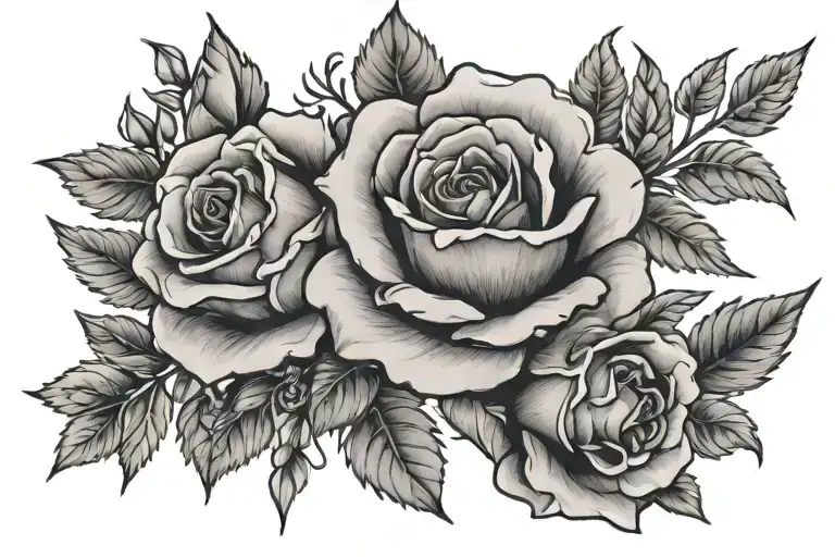 Rose Lavendel Flowers