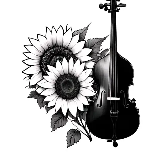 Double Bass Girasoles
