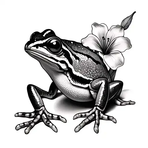 Puerto Rican Coqui With Garrita Del Morro And Flor De Maga