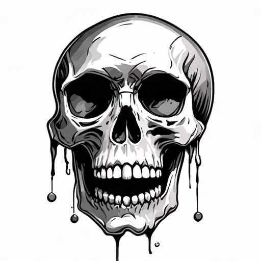 Skull Crying