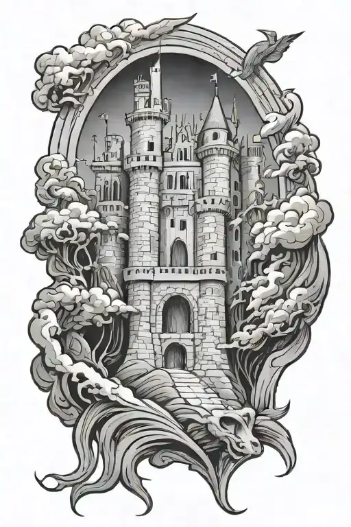 Medieval Castle Under Attack