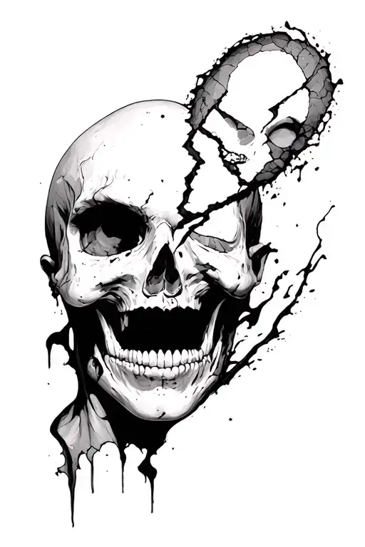 Broken Soul Getting It Self Back Together Over A Scar