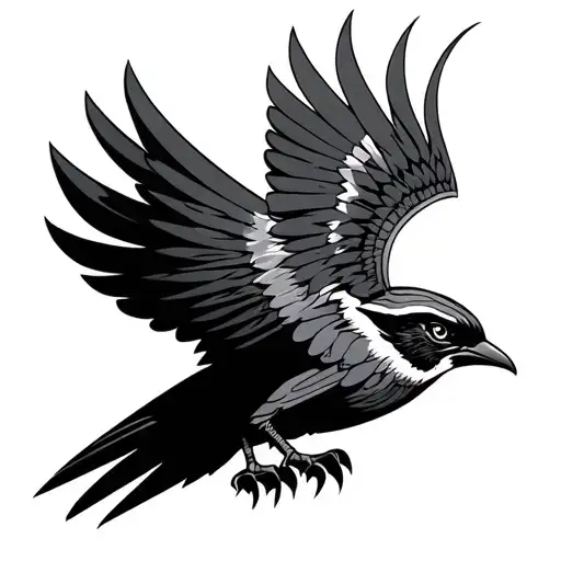 Swallow Aztec Warrior