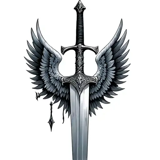 Sword With Wings