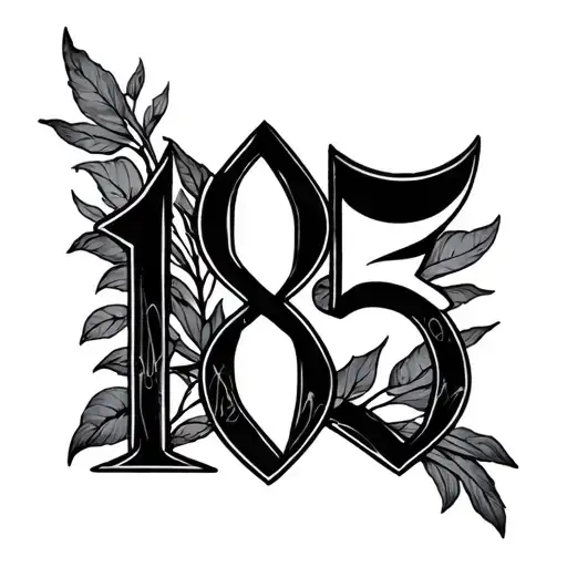 The Letter M And The Number 1985