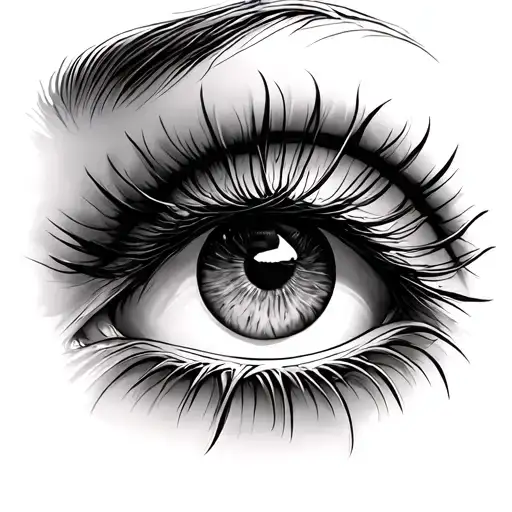 Design Showing Eye -Winning