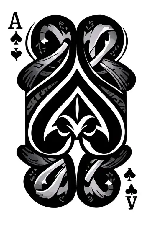Ace Of Spades Card