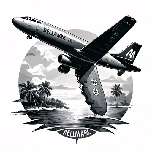 Combine Delaware And Florida Plane