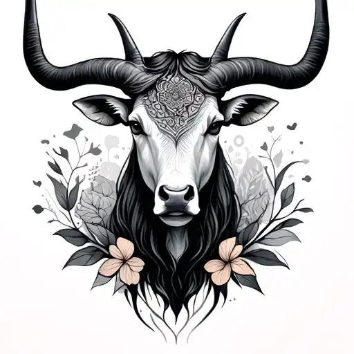 Taurus Pretty Boho Unique Minimalist