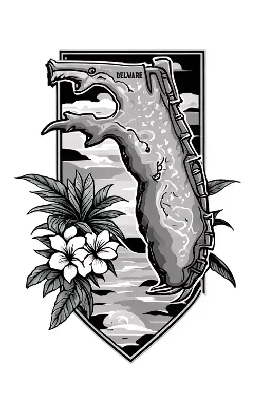 Combine Delaware And Florida In A Small