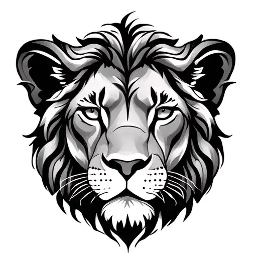 Zodiac Sign Leo And Lion Head