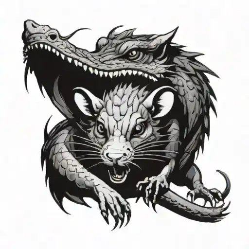 Rat And Dargon