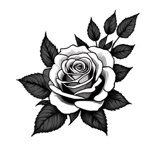 Vibes And Roses Under Collar Bone