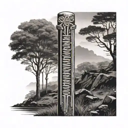 Irish Ogham Ancient