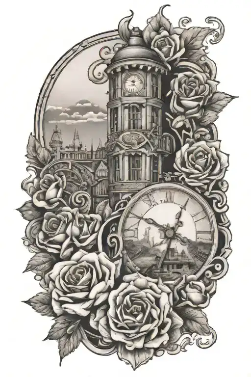 Half Arm Sleeve With 1953 December 20Th On It
