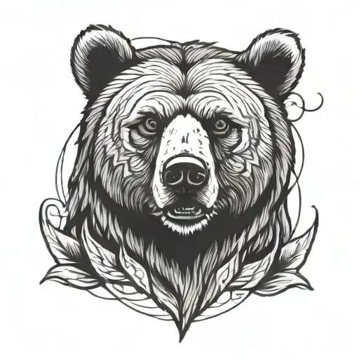 Bear Head Surrounded